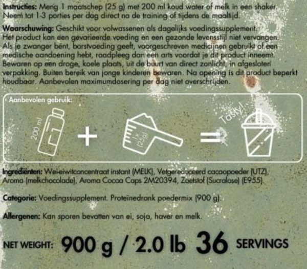 MACH1 - Whey Choco - Afbeelding 3