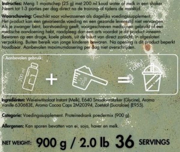 MACH1 - Whey ISO Vanilla - Afbeelding 3